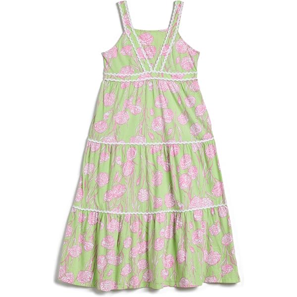 Amazon.com: Lilly Pulitzer Girls Kid Mini Malone Maxi Dress (Toddler/Little  Kids/Big Kids) Spearmint Oversized Kiss My Tulips X-Small: Clothing, Shoes  & Jewelry