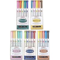 Zebra Mildliner Pastel Highlighter, Pack of 25