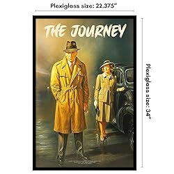 Americanflat 22x34 Poster Frame with Polished