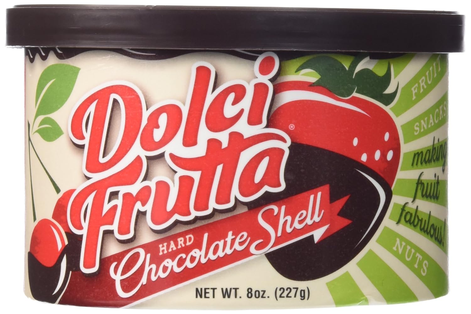 Dolci Chocolate duro Shell Frutta – 4 8oz. Contenedores ...