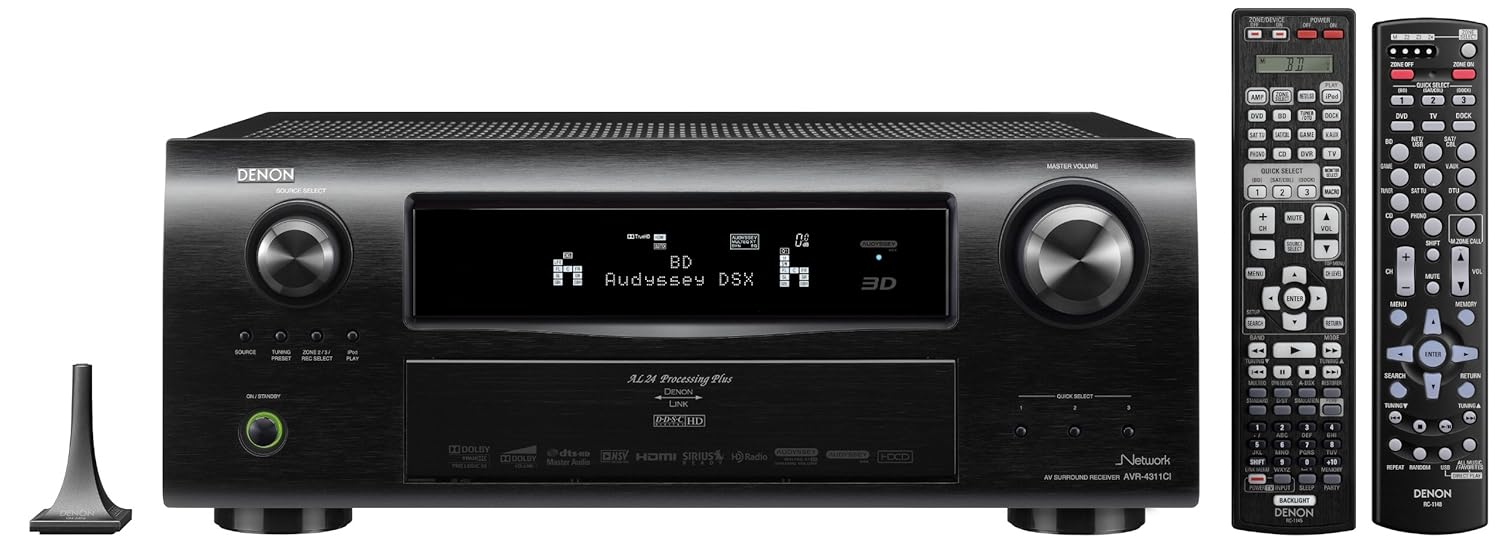 Denon AVR-4311CI 9.2 Channel Network Multi-Room Home Theater Receiver with HDMI 1.4a (Discontinued by Manufacturer)