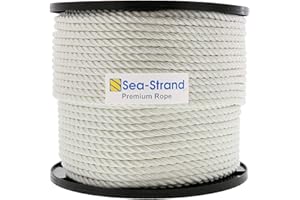 SEA-STRAND 3/8" x 600' Reel, 3-Strand Nylon Rope