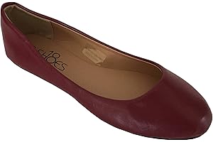 Shoes8teen Womens Ballerina Ballet Flats Shoes Leopard & Solids 14 Colors