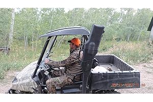 HORNET OUTDOORS UTV Rifle Scabbard Fits Polaris Yamaha Can Am Kawasaki including Scabbard RCM-3009B with Round Roll Bars