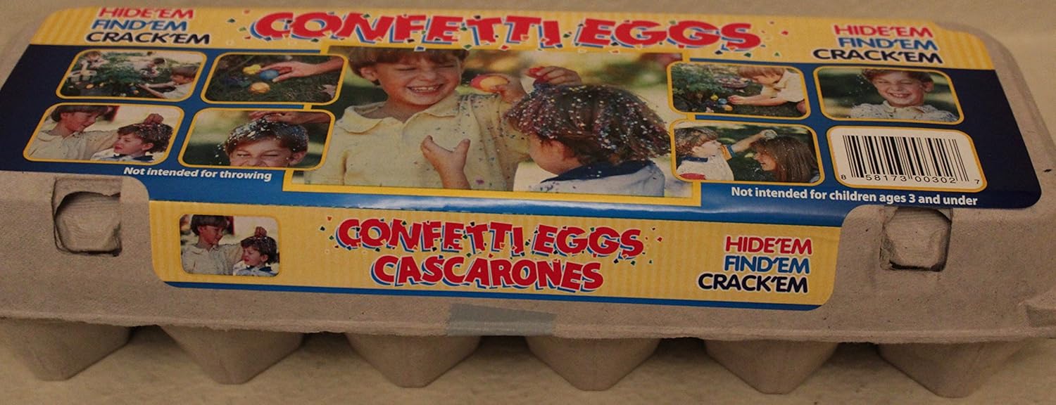 confetti eggs walmart