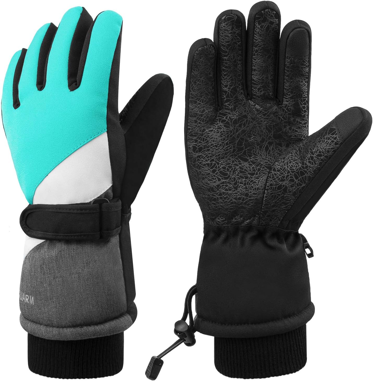 Ski Gloves,Winter Waterproof Snowboard Snow 3M Thinsulate Warm Touchscreen Cold Weather Women Men Gloves