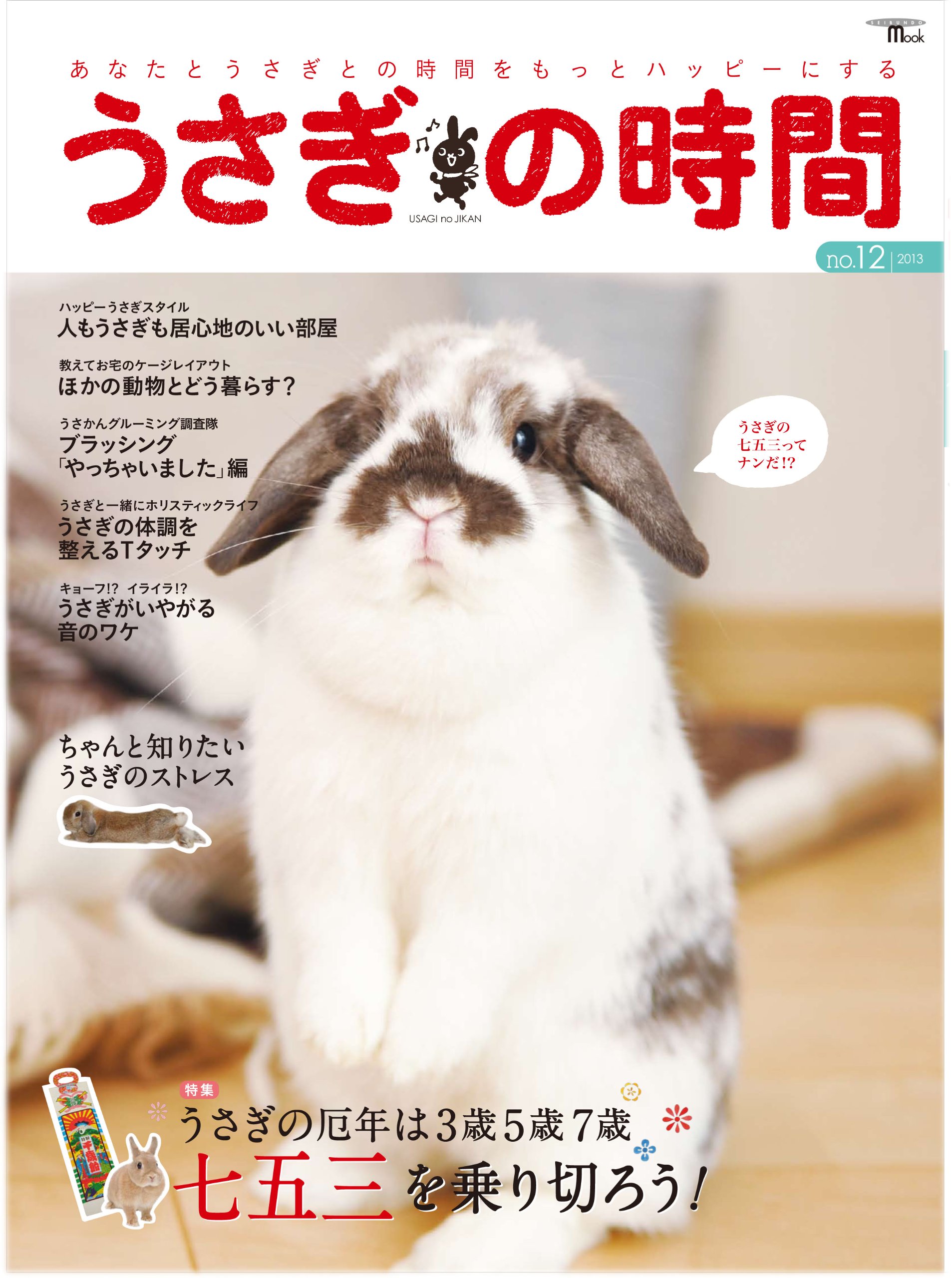 うさぎの時間 No 12 あなたとうさぎとの時間をもっとハッピーにする Seibundo Mook うさぎの時間編集部 本 通販 Amazon