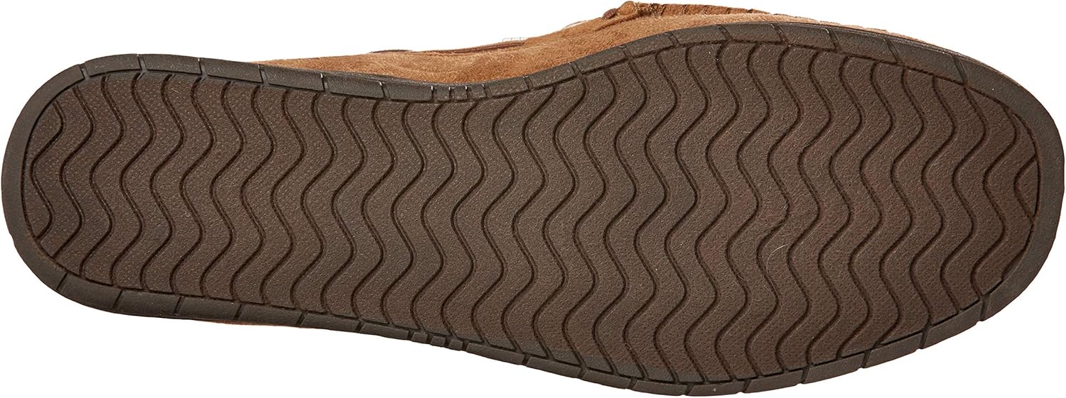 FOCO Mens NCAA College Team Logo Moccasin Slippers : Clothing