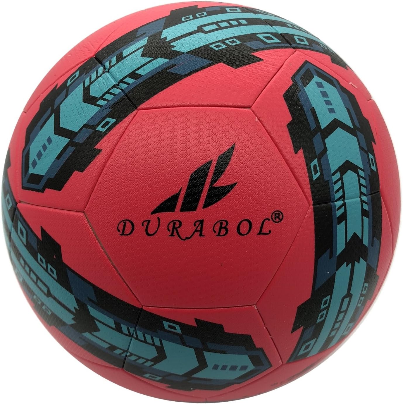 Durabol Balón de Fútbol Entrenamiento Talla 5 (ROJO 2): Amazon.es ...