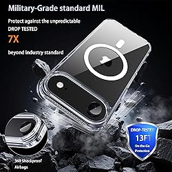 EUMADOVE Classic Hybrid Magnetic iPhone 17 Air Case