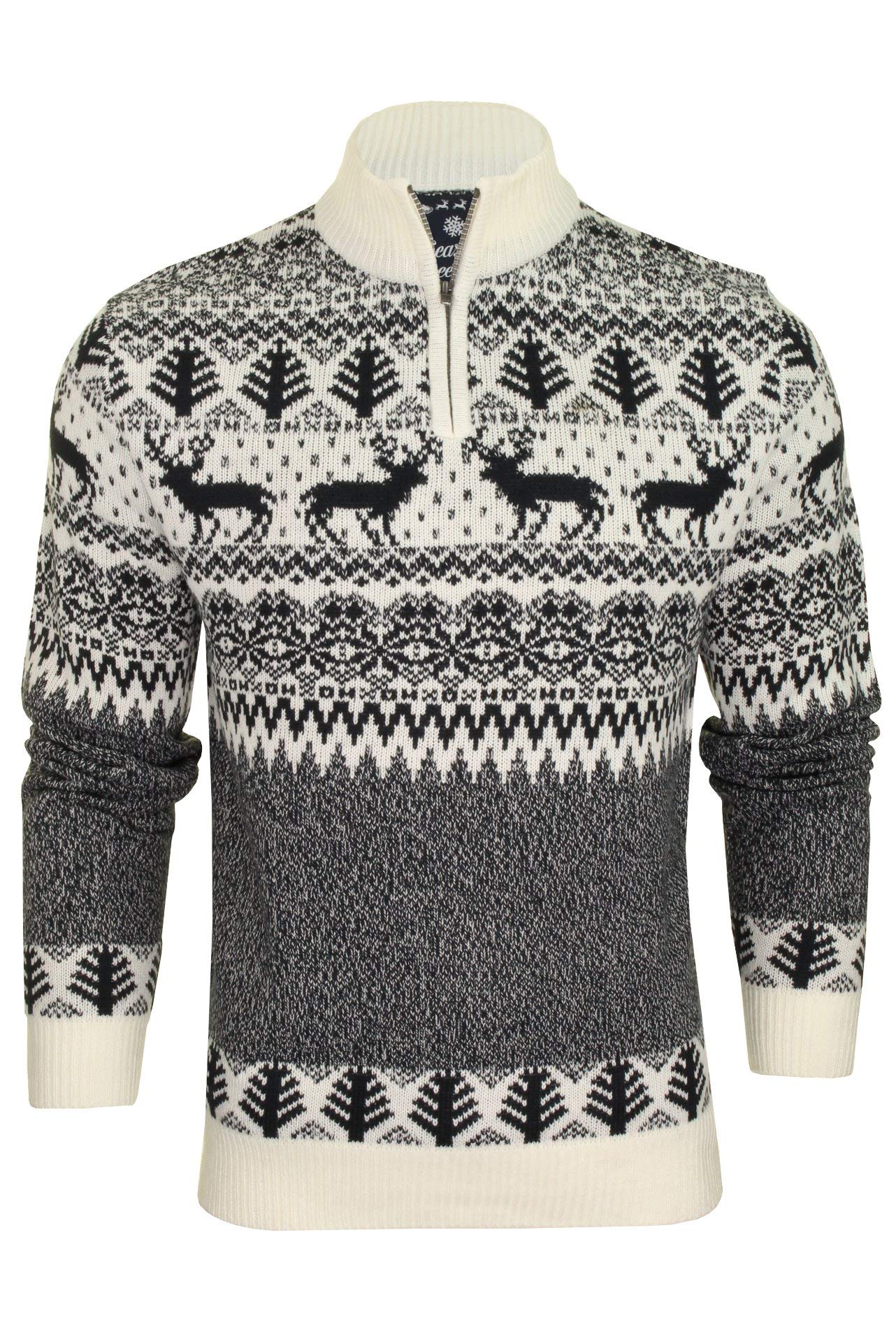 broken standard christmas jumper