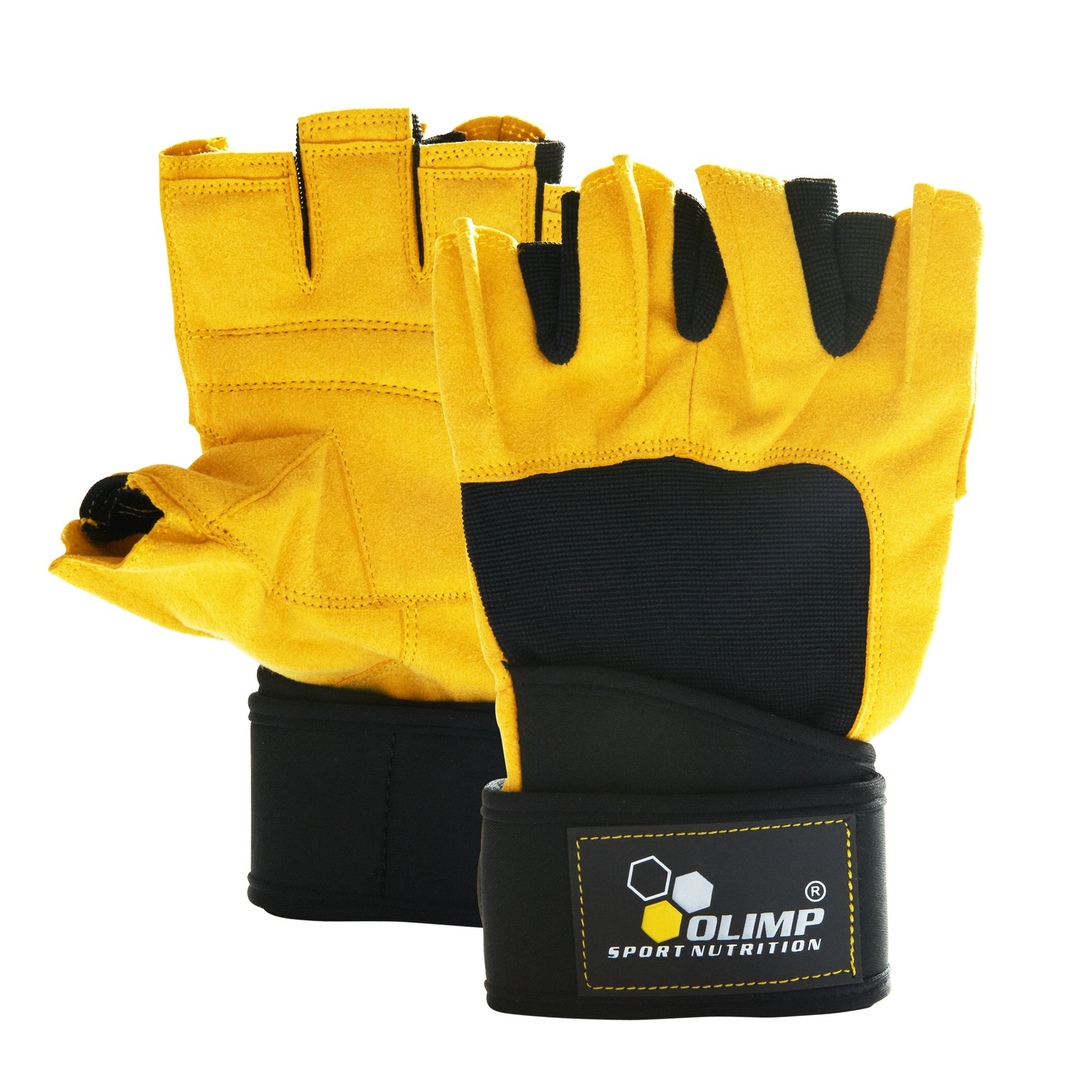 German Sport Nutrition Hardcore Raptor, Training Gloves, Yellow - X-Large, 1 Units