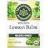 Traditional Medicinals Organic, Lemon Balm - Supports Stress Relief & Digestive Health - Kosher, Non-GMO, Caffeine-Free, Comp