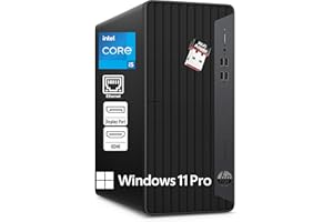HP ProDesk 400 G7 Tower Business Desktop Computer, Intel 6-Core i5-10500 (Beat i7-8700), 32GB DDR4 RAM, 1TB PCIe SSD, WiFi Adapter, RJ-45, HDMI, DisplayPort, Keyboard and Mouse, Windows 11 Pro