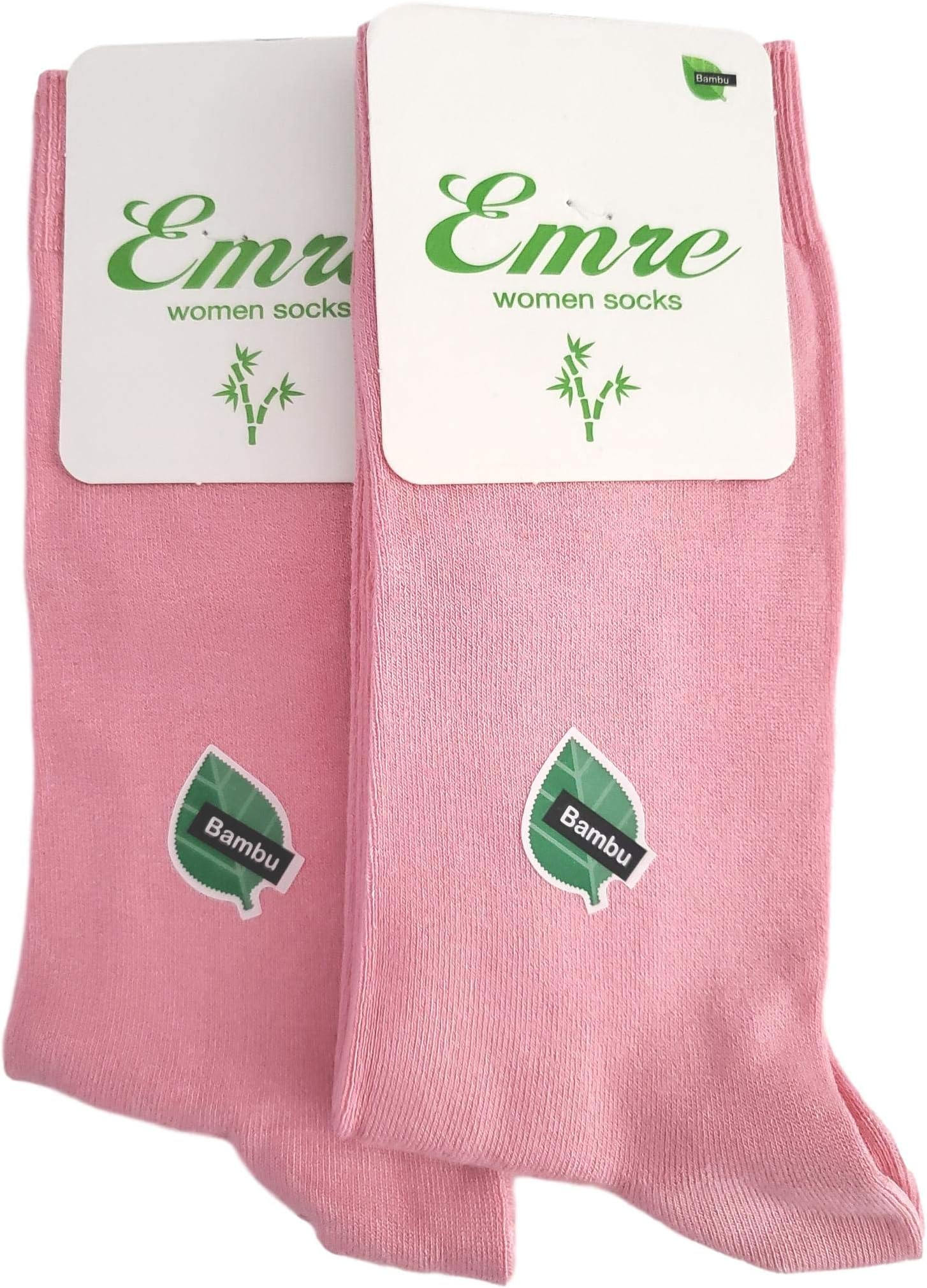 Emre Luxury Bamboo Socks Seamless Womens Natural Dress Socks Luxurious Turkish