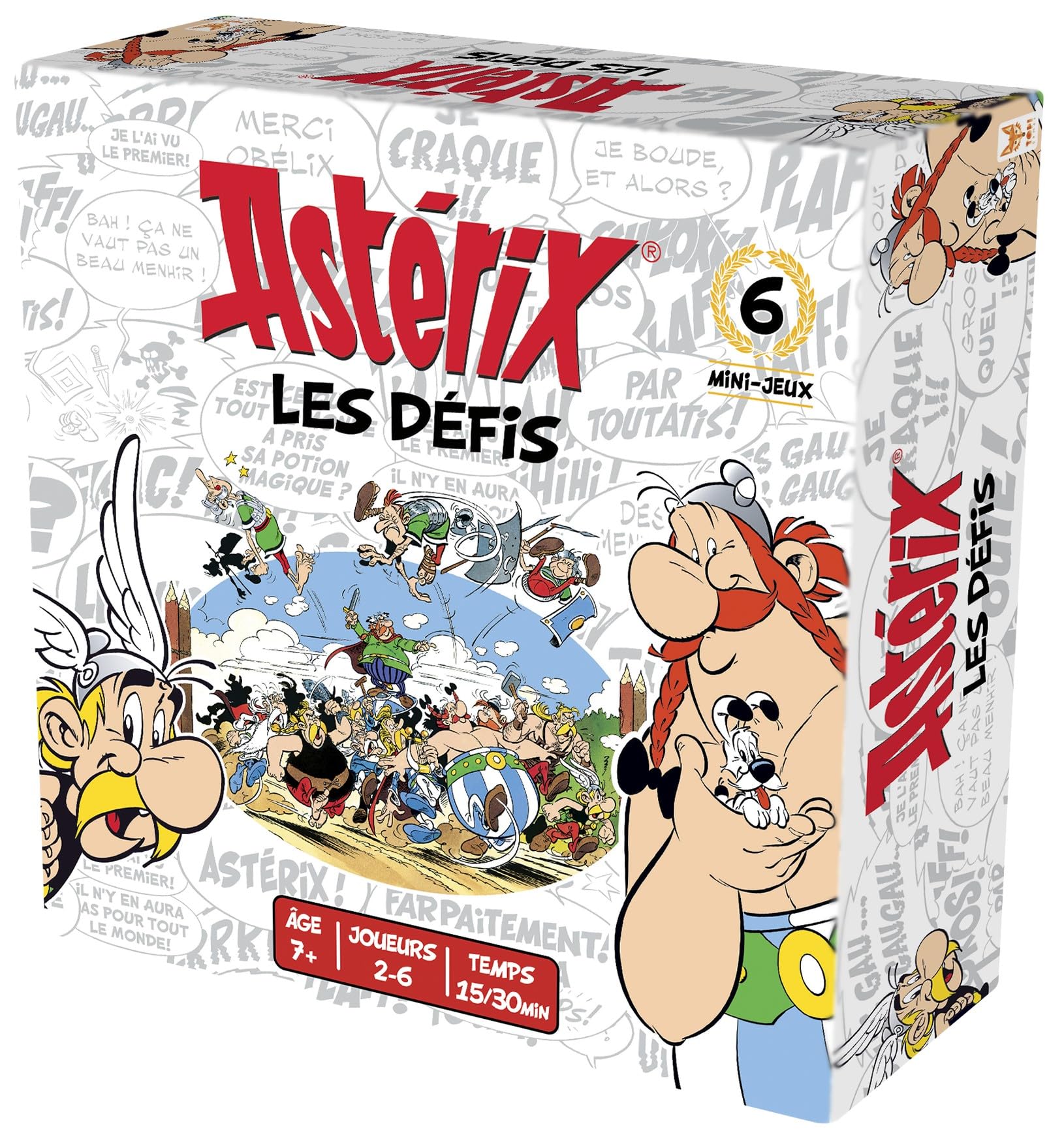 TOPI GAMES - Asterix - Board Game - Board Game - Ages 7+ - 2-6 Players - AST-979001 - French Version, Multicolour