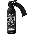 POLICE MAGNUM Large Pepper Spray Home Defense Security- Safe Non Lethal Protection- Powerful 25ft Wide Fog Spray- Made in The USA - 1 Pistol Grip