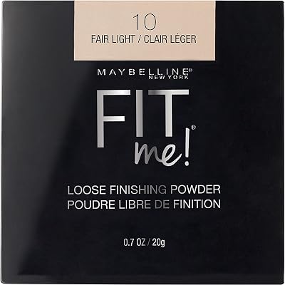 Maybelline Fit Me Loose Finishing Powder Fair Light Mineral Base Shine Control
