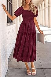 PRETTYGARDEN Women's 2025 Summer Casual Midi