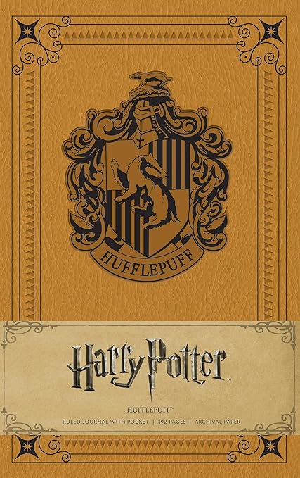 Harry Potter Hufflepuff Hardcover Ruled Journal - 