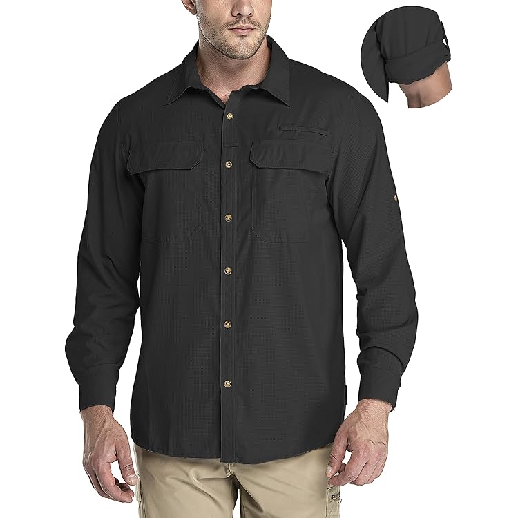 Chemise Columbia PFG Tamiami Homme 2XL, Grise, Manches Longues, Pêche, Ventilée