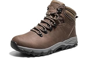 NORTIV 8 Mens Hiking Winter Snow Insulated Waterproof Outdoor Boots