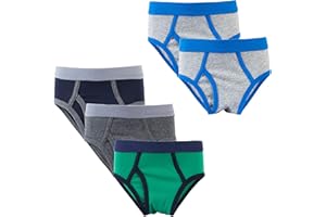 Winging Day Little Boys' Cotton Brief Soft Underwear Multipack