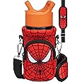 Miss Adola Water Bottle Carrier with Strap - Insulated Kids Water Bottle Holder for Boys Girls Bottle Bag for 10-18Oz