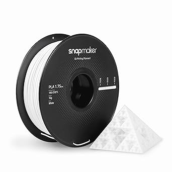 Amazon Com 3d Printer Filament Pla 1 75mm 1kg Spool 2 2 Lbs Dimensional Accuracy 0 03mm White Industrial Scientific