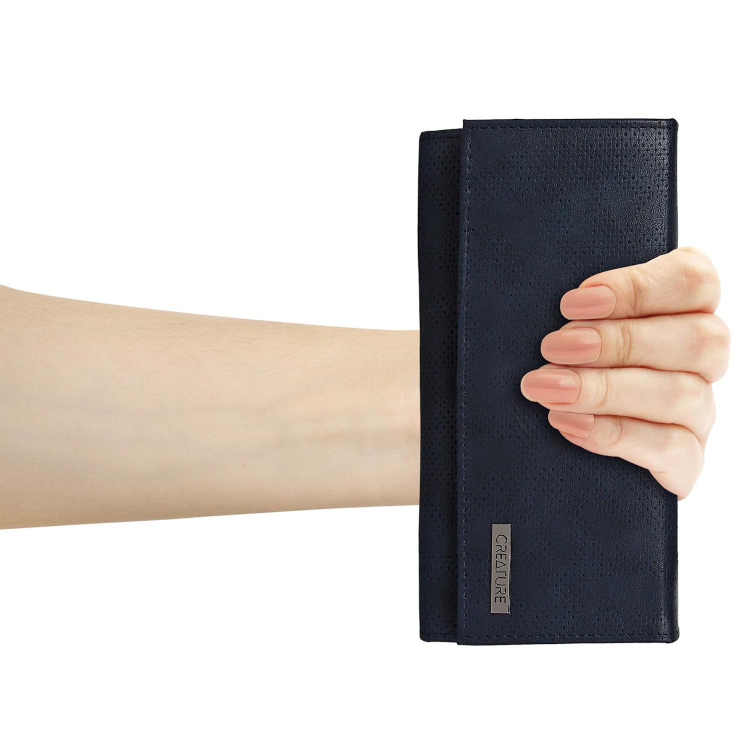 creature handcrafted women's clutch(color-blue||cl-03)