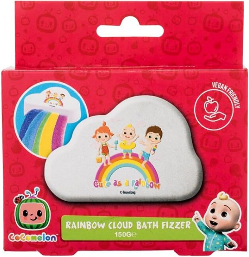 CoComelon 150g Rainbow Bath Fizzer Children's Bath Fun Gift