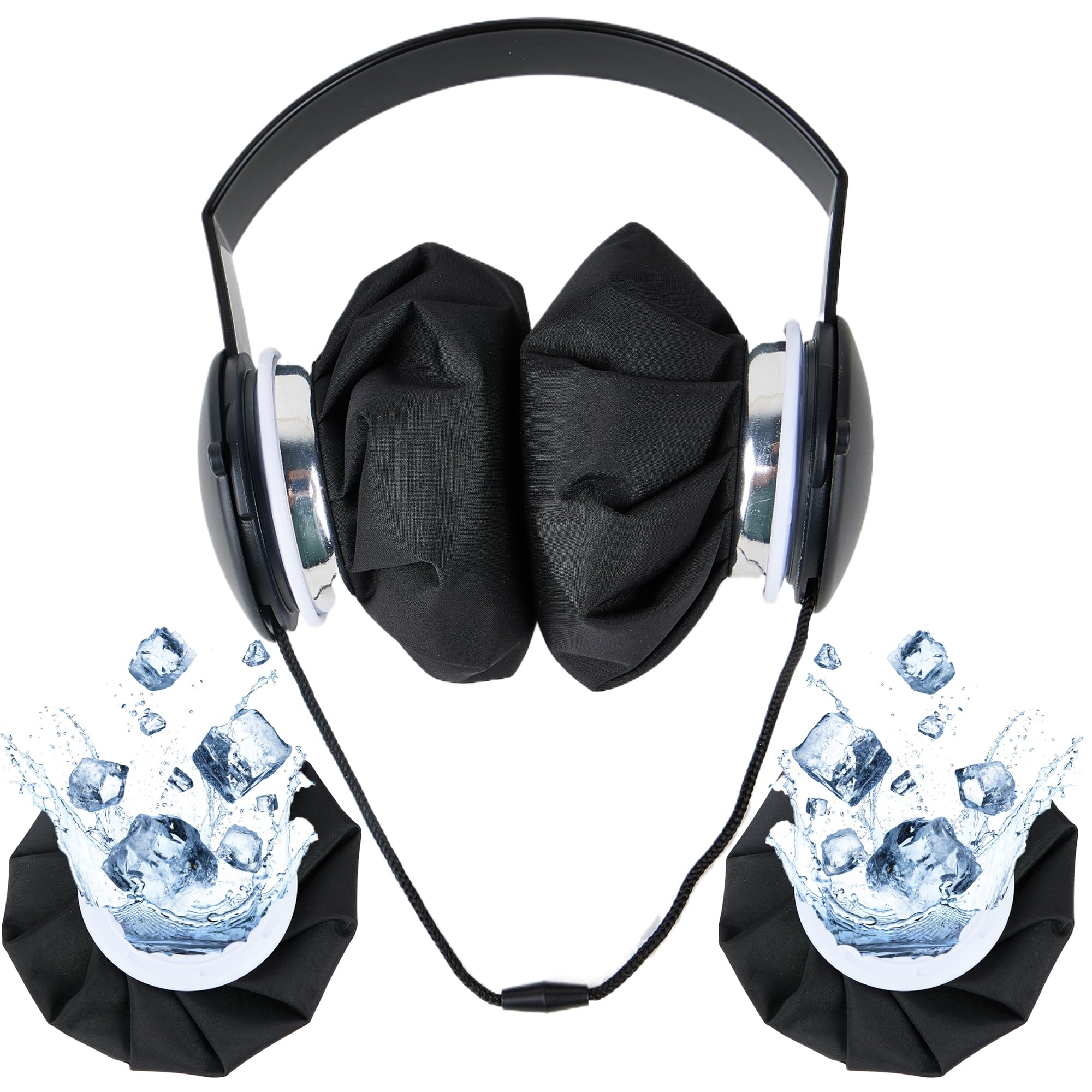 Photo 1 of Neck Cooler for Hot Weather Reusable Ice Pack Neck Cooling Device Ice Bags Hot Water Bag for Pain Relief Leak Proof Breathable Cloth Bag for Summer Winter Indoor Outdoor