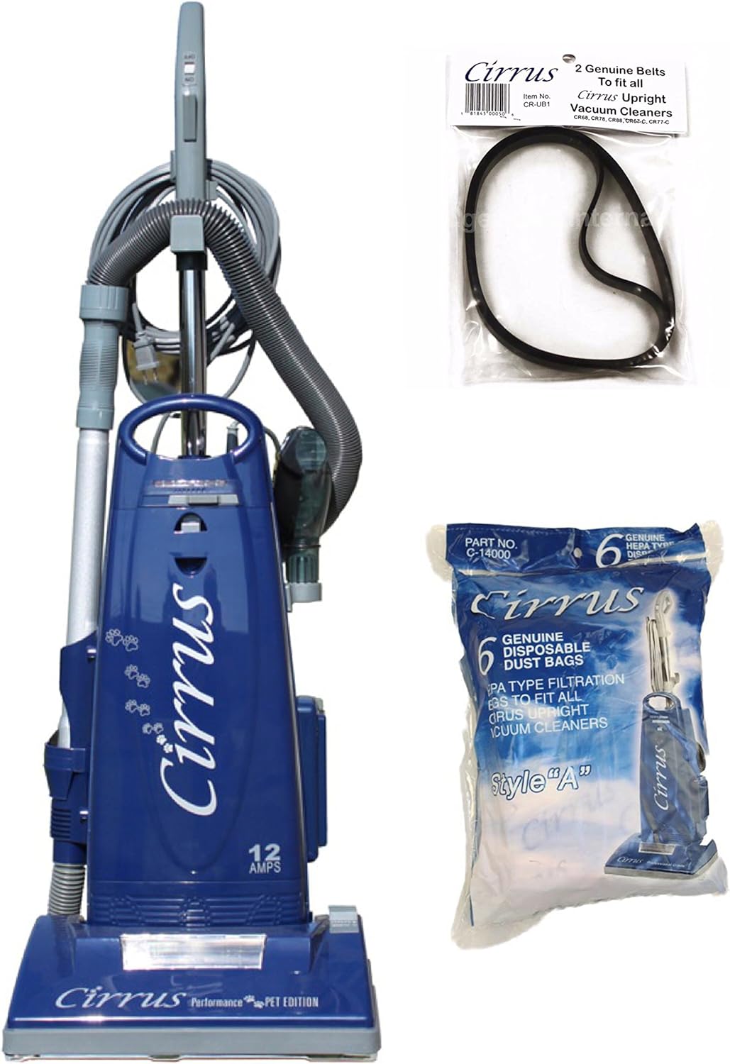Cirrus Performance Pet Edition Upright Vacuum Cleaner