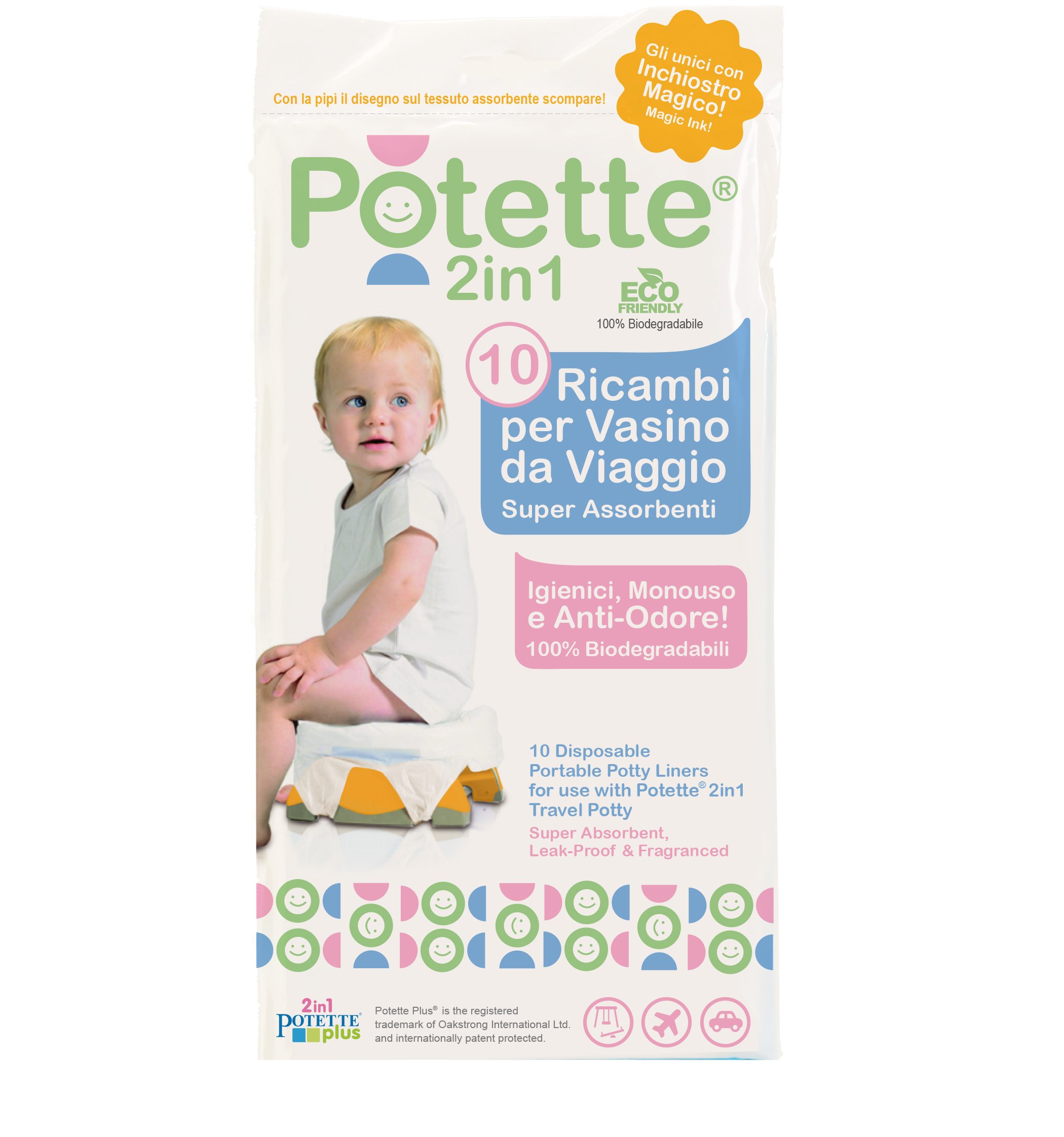 Pottette Plus 2in1 Spare Parts 10 Biodegradable
