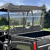 MDPROMCP Ranger Rear Windshield 2010-2014, Compatible With Polaris Ranger MID-SIZE/570/500/400,UTV Accessories, Clear