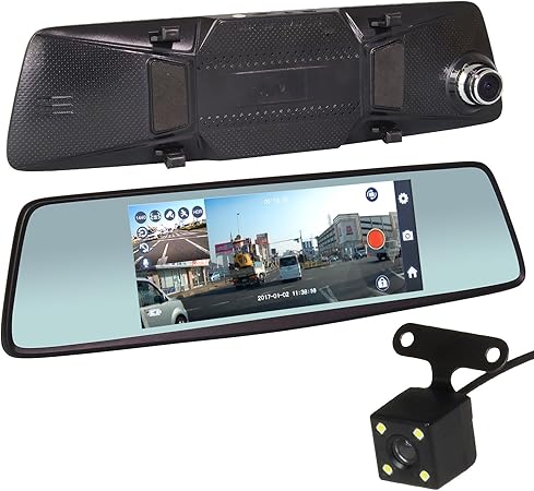 Amazon ドライブレコーダー ルームミラー型 前後 2カメラ 同時録画 タッチパネル カメラ表示切替 バックカメラ バックモニター バック連動 Led信号対応 Hdr Gセンサー 動体検知 Mdr A004 車 バイク 車 バイク Amazon ドライブレコーダー ルームミラー型 前後 2カメラ 同時録画 タッチパネル カメラ表示切替 バックカメラ バックモニター バック連動 Led信号対応 Hdr Gセンサー 動体検知 Mdr A004 車 バイク 車 バイク