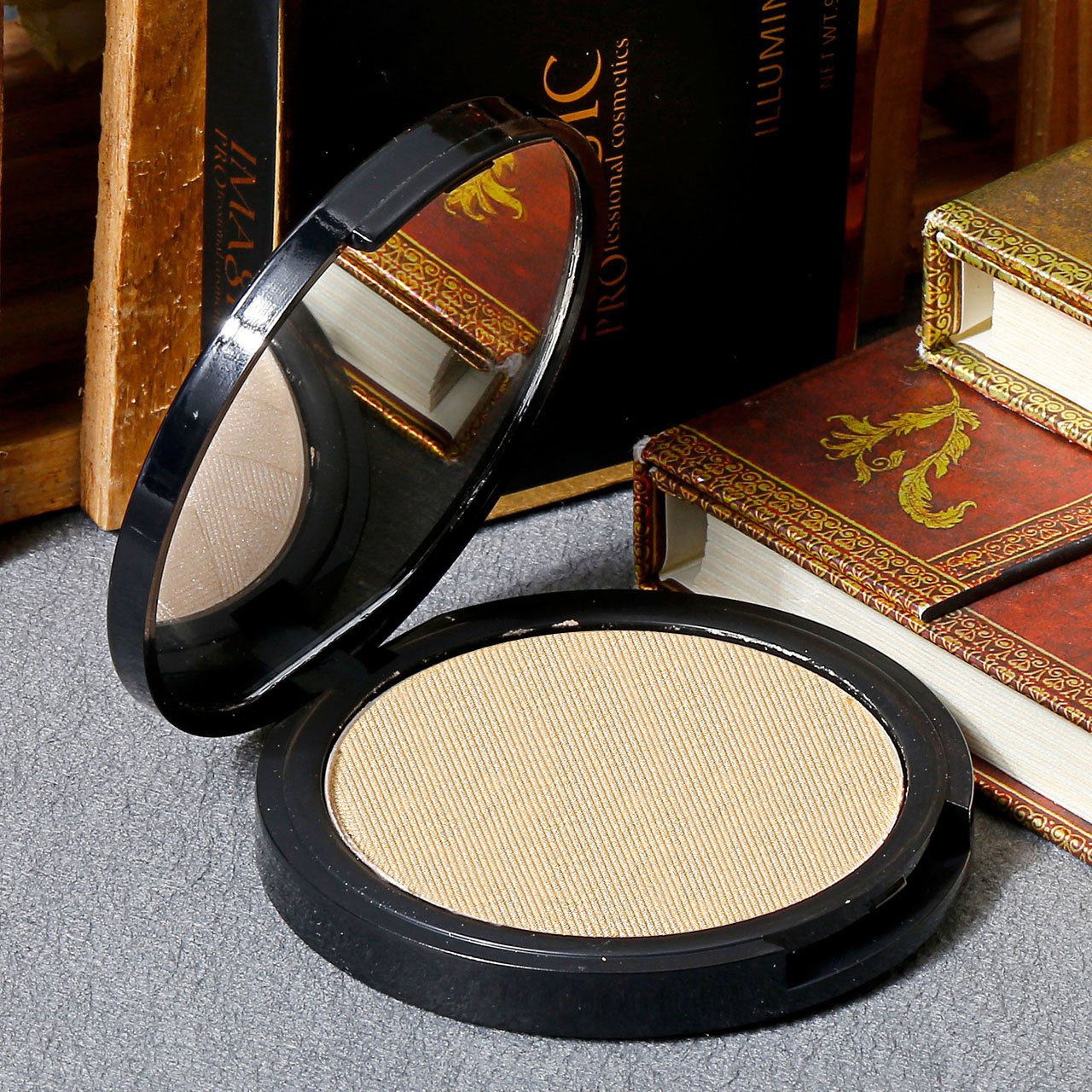 CCbeauty Illuminator Compact Powder Makeup Palette,0.32 Oz.,Color #2