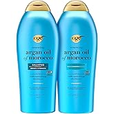 OGX Renewing + Argan Oil of Morocco Shampoo & Conditioner Set, Helps Strengthen & Repair Dry, Damaged Hair, Paraben-Free, Sulfate-Free Surfactants, 25.4 fl. Oz (Pack of 2)