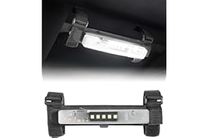 RACOONA UTV Dome Light,UTV Interior Light,Universal Roll Bar Mount LED Light,Car Accessories Interior Dome Light Utility Roll Cage Light Courtesy Light for UTV ATV RZR Truck Car Off Road Vehicle