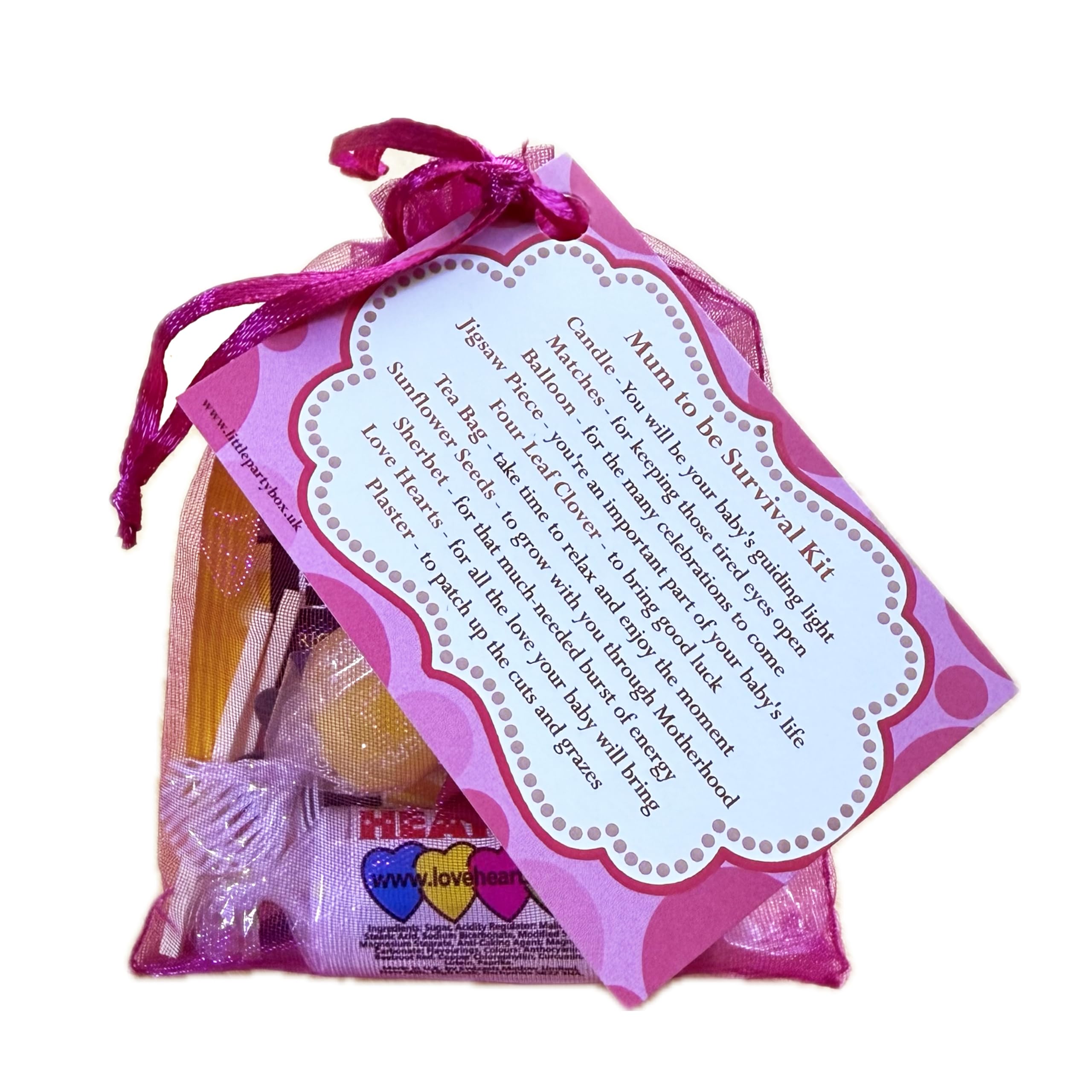 Mum to be Survival Kit - Baby Shower Gift Present Favour Gift (Mum)