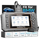 FOXWELL NT510 Pro fit for BMW, 2-in-1 Scan Tool &amp; 12V Battery Tester | Full System Diagnostics, Bidirectional Control, All Resets &amp; Battery Registration for BMW/Mini/RR (Lifetime Free Update)