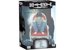 ABYSTYLE Studio Death Note Detective L SFC Collectible PVC Figure 5.5" Tall Statue Anime Manga Figurine Home Room Office Décor Gift