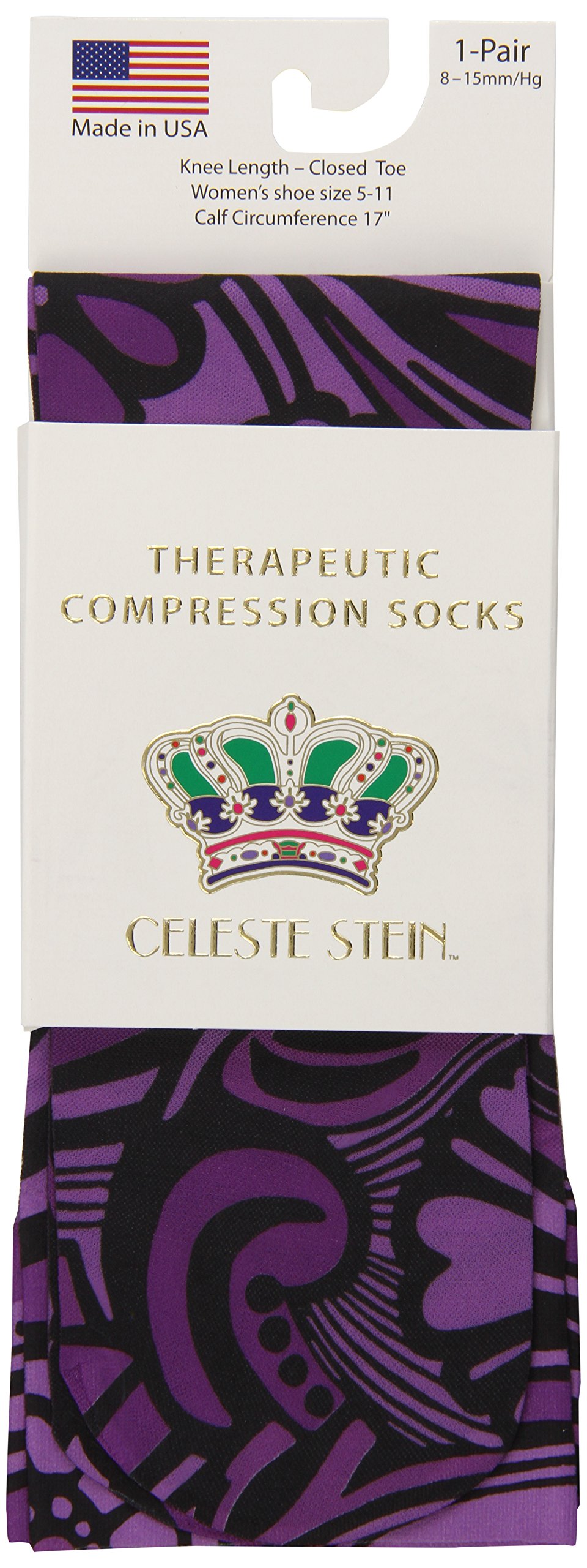 Celeste Stein Therapeutic Compression Socks, Maria, 815 mmhg, .6 Ounce Health