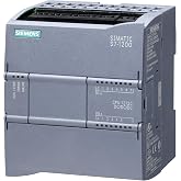 Siemens 6ES7 212-1AE40-0XB0 SIMATIC S7-1200, CPU 1212C, COMPACT CPU, DC/DC/DC, ONBOARD I/O: 8 DI 24V DC; 6 DO 24 V DC; 2 AI 0-10V DC, POWER SUPPLY: DC 20.4-28.8 V DC, PROGRAM/DATA MEMORY: 75 KB