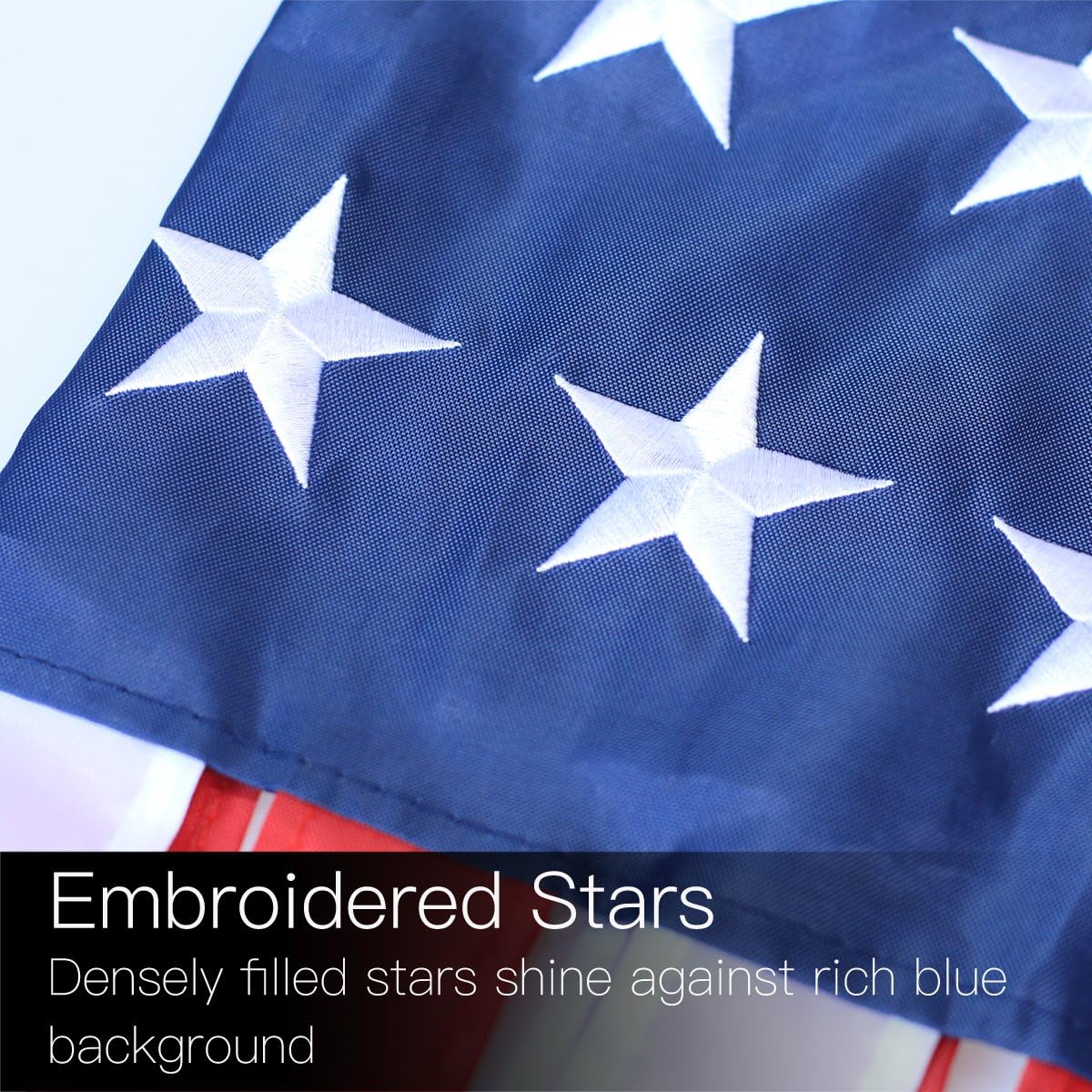 Anley 40 Inch (100cm) American US Flag Windsock, Stars & Stripes USA Patriotic Decorations - Image 4