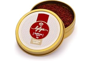 LYLYA Premium All Red Grade A+ Spanish Saffron (5 Grams)