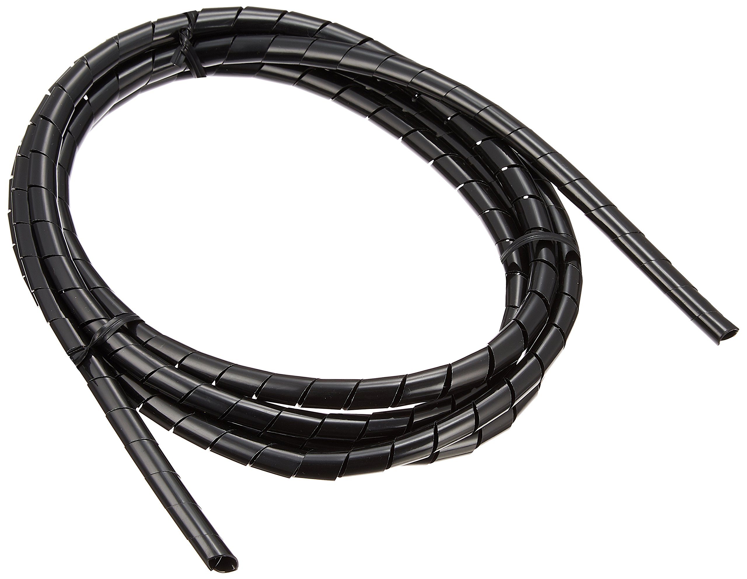 エレコム(ELECOM) ケーブル 配線 まとめる ケーブルカバー ゴチャゴチャなケーブルを整理するチューブ 内径6mm 長さ2.0m ブラック BST-6BK商品画像