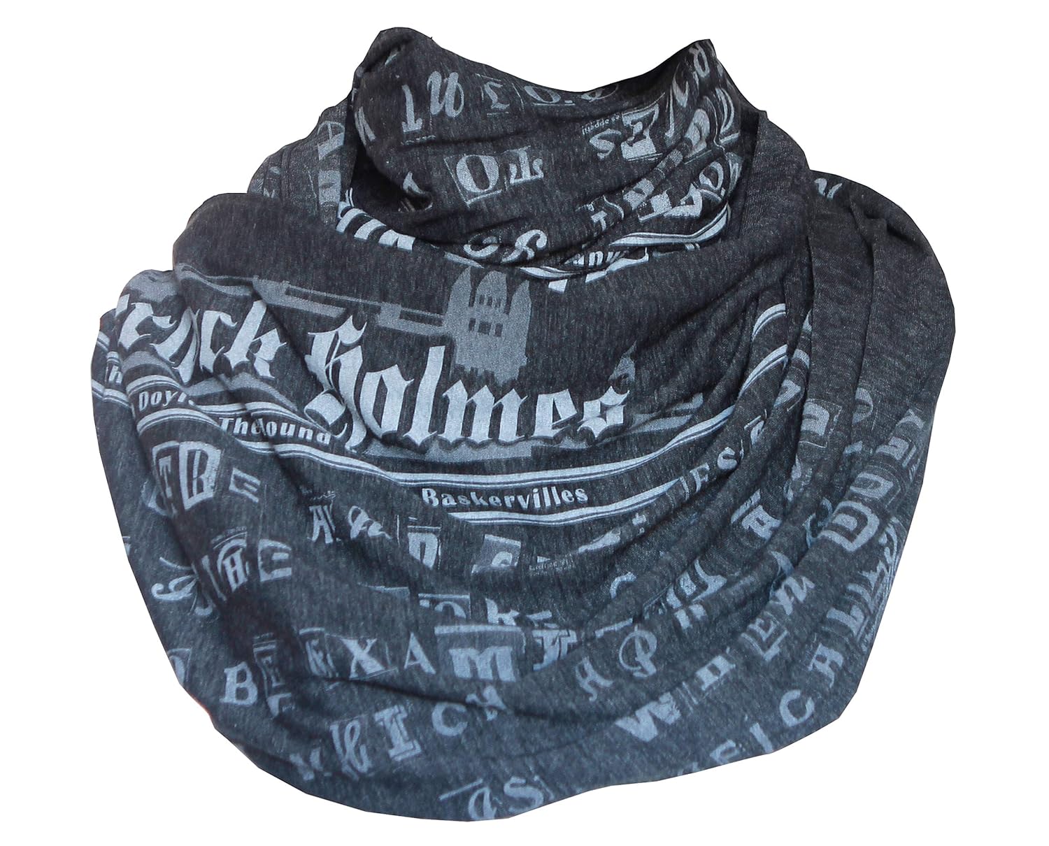 Sherlock Holmes Book Scarf