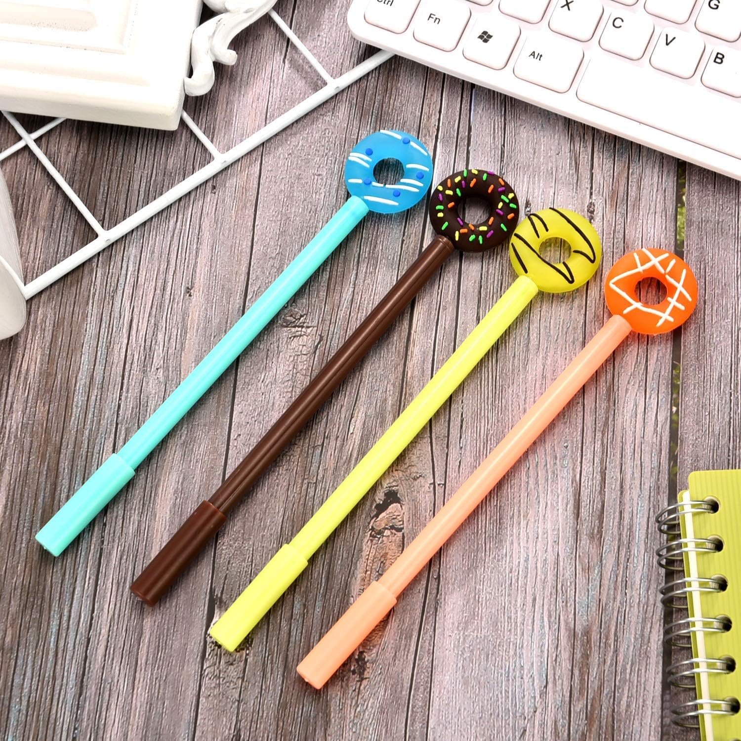 Stylastra Return Gifts Donut Ball point pens Return Gifts Goody Bag Fillers (Set of 6)