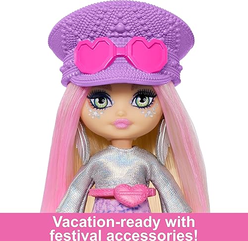 Barbie Extra Mini Minis Travel Doll with Pink Blonde Hair